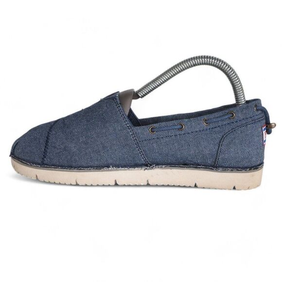 BOBS by Skechers Chill Flex New Groove Blue Denim 34315 Women's 8 - Picture 6 of 11